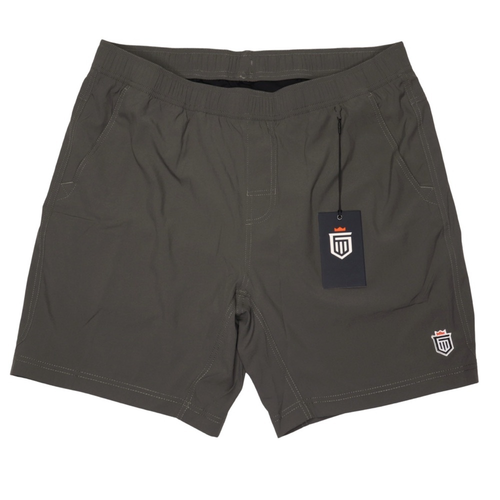 Greatness Wins Core Tech Training‎ Shorts Mens XL Gray Drawsting Work Out